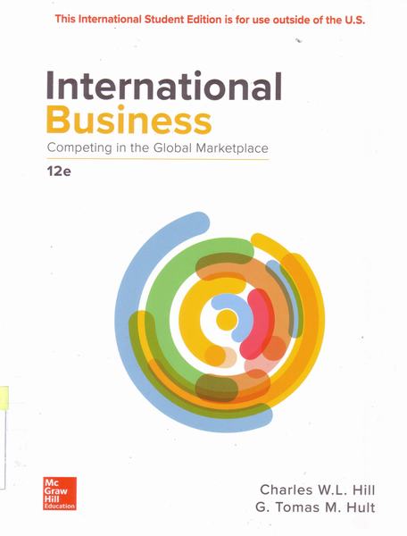 Cover of International business competing in the global marketplace