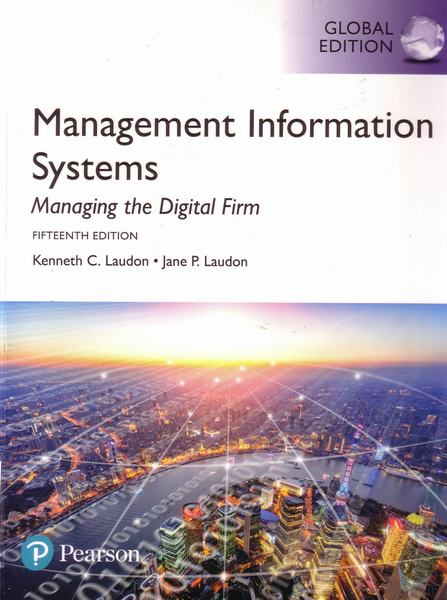 Cover of Management information systems : managing the digital firm