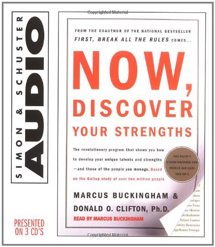 Cover of Now, discover your strengths [sound recording]