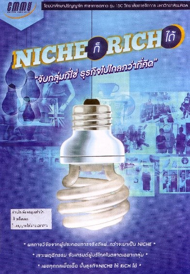 Cover of Niche ก็ Rich ได้ : จับกลุ่มที่ใช่ ธุรกิจไปไกลกว่าที่คิด