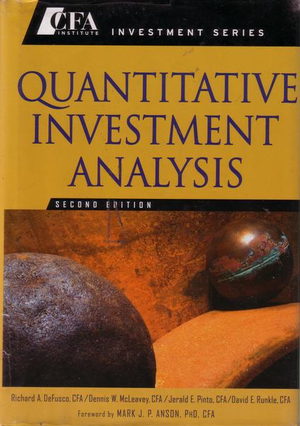 Cover of Quantitative investment analysis